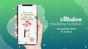 Modern Wedding Invitation