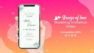 Breeze Of Love Wedding Invitation Video